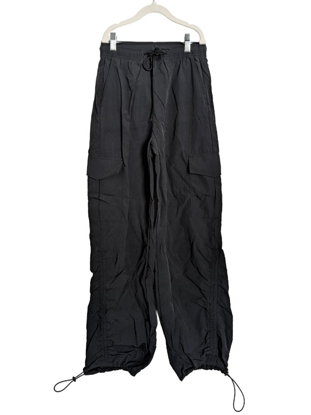 Gilly Hicks Adjustable Cinch Hem Cargo Pants, NWOT, XXS, Black